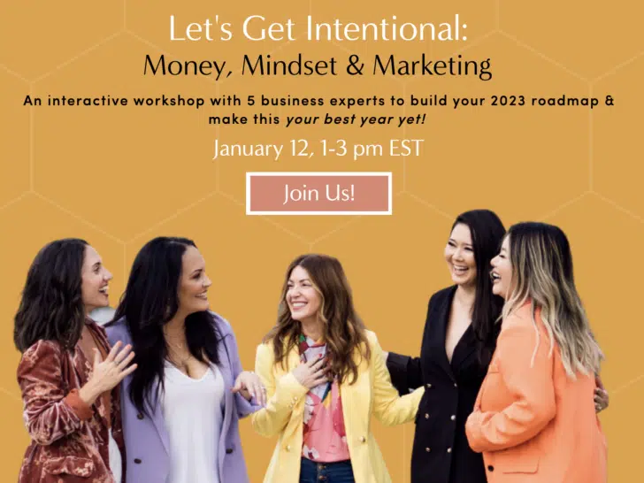 Episode 55: Let's get intentional: money, mindset, and marketing
