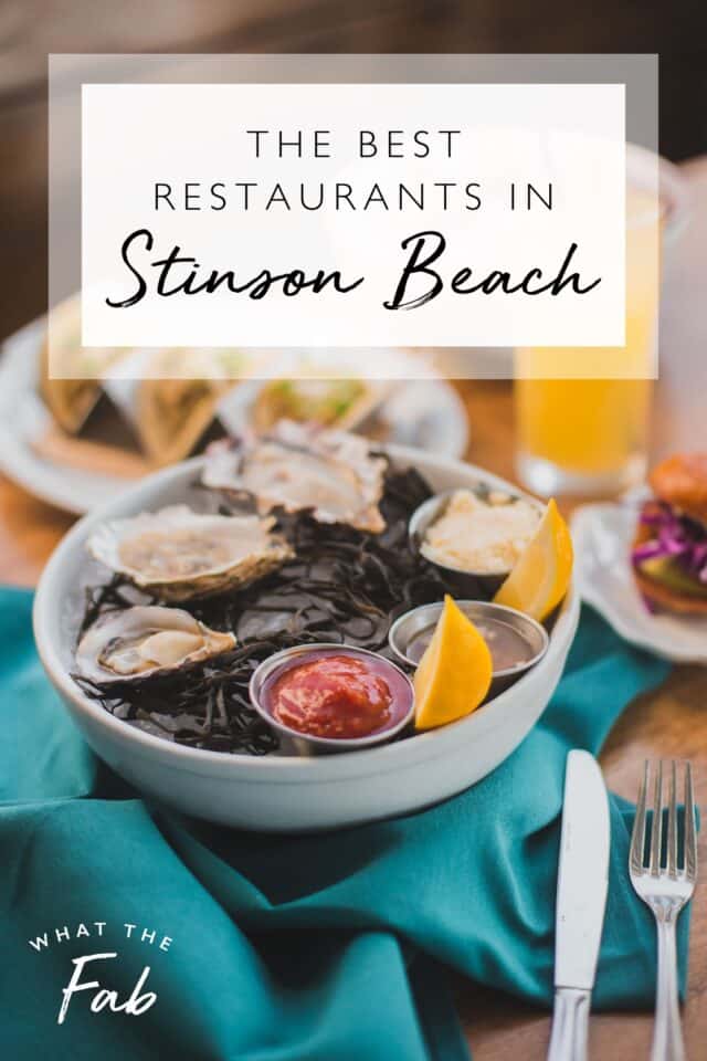 The 6 BEST Restaurants at Stinson Beach You Can't Miss | 2023