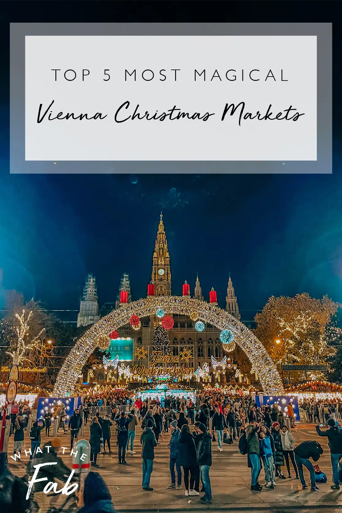 Pin on Vienna Christmas 2022