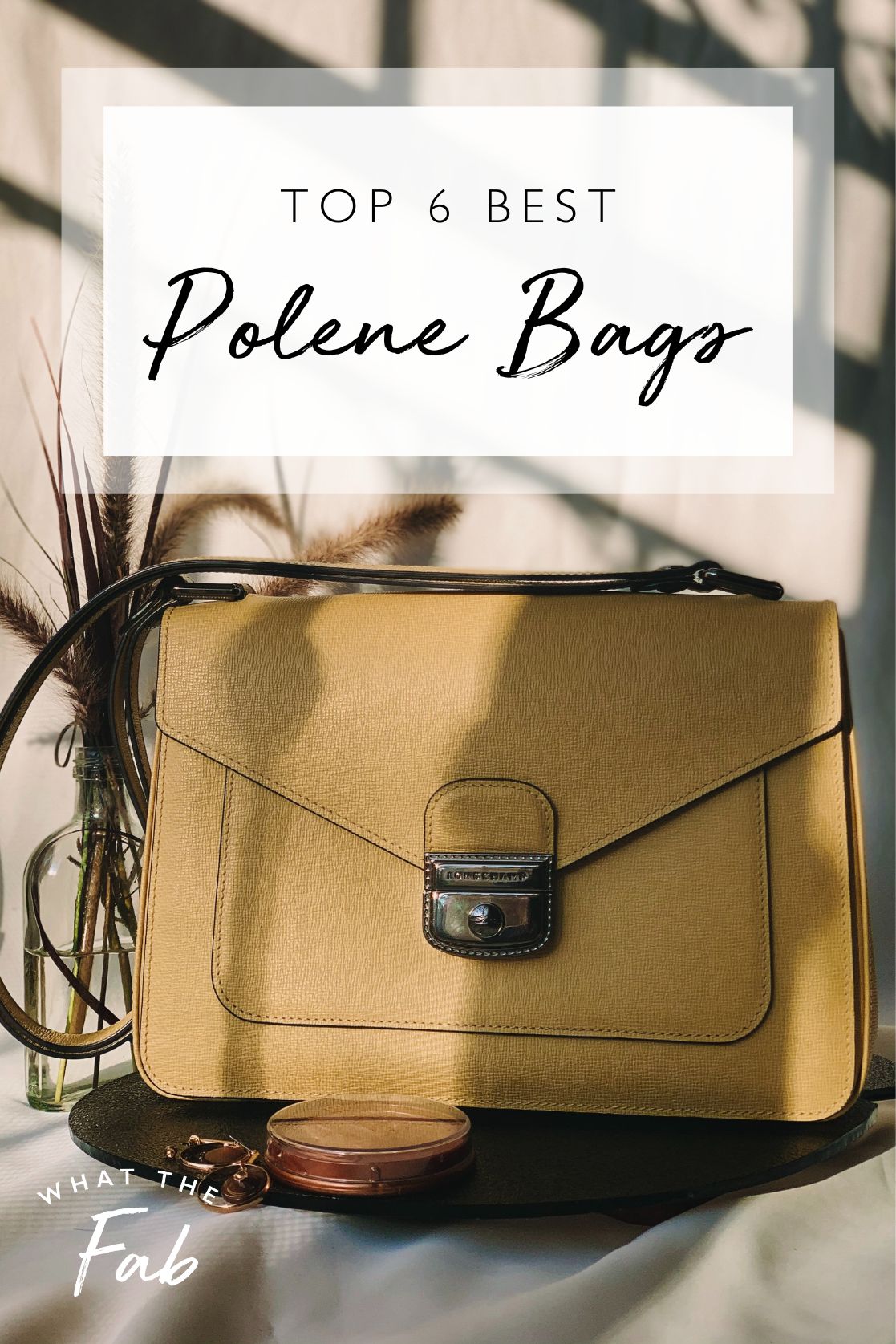 best polene bags to buy yellow handbag