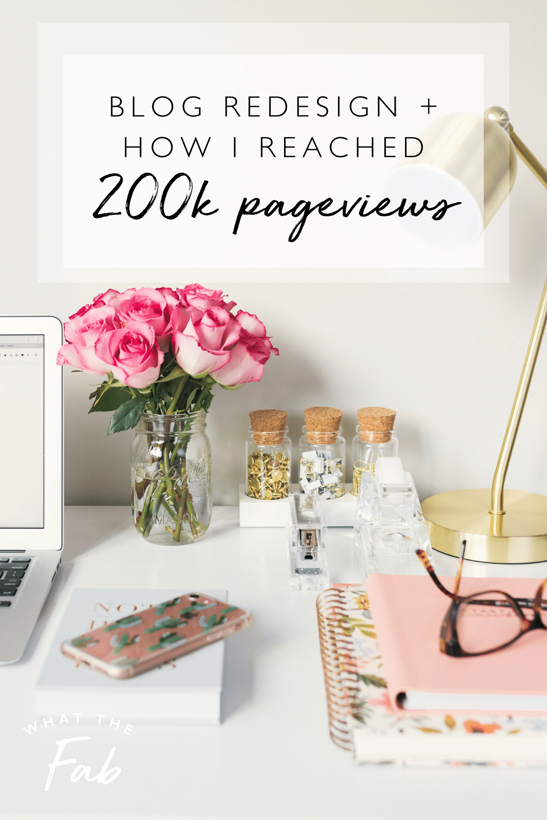 Blog redesign and how I reached 200k website pageviews