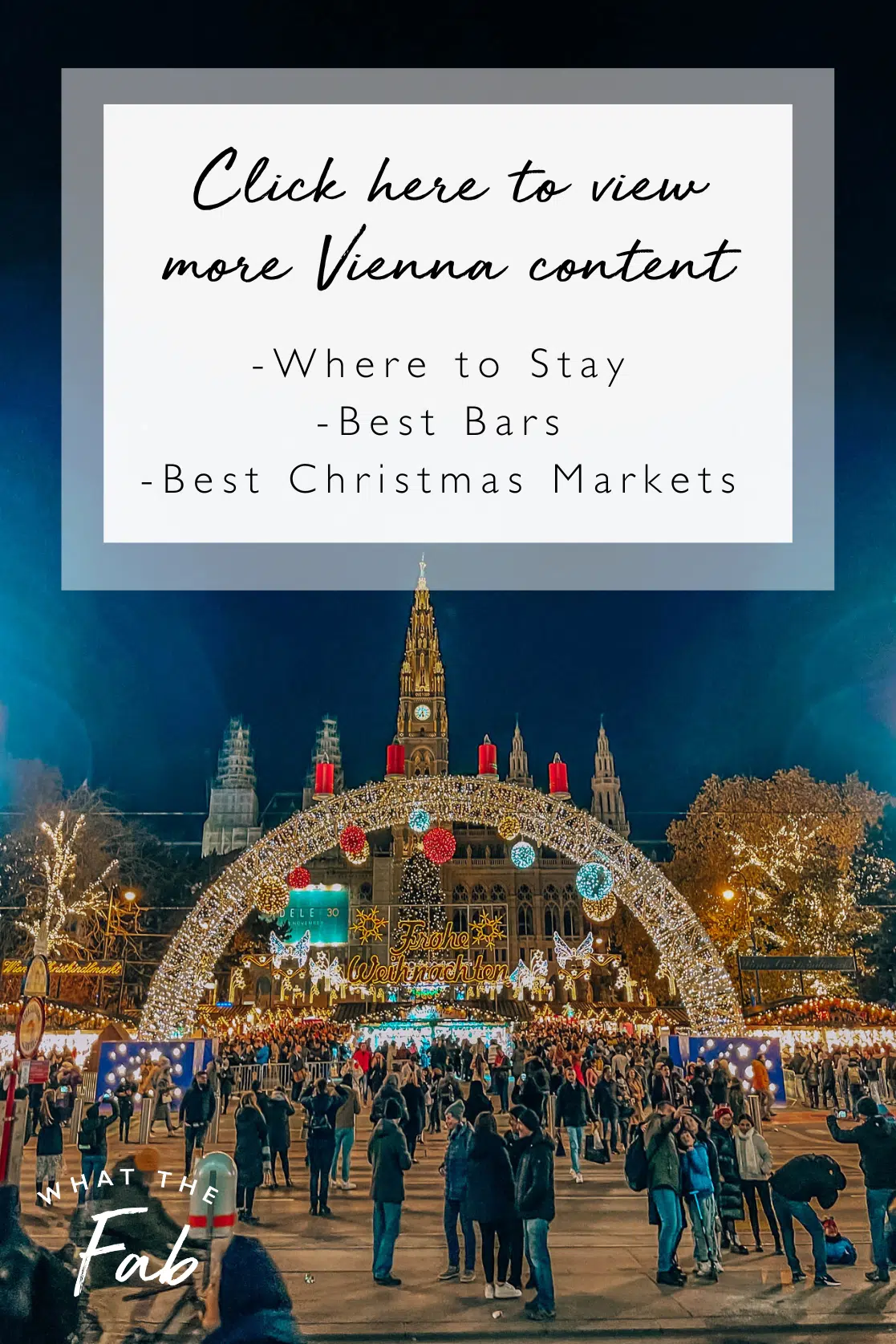 The best Airbnbs in Vienna by travel blogger What The Fab