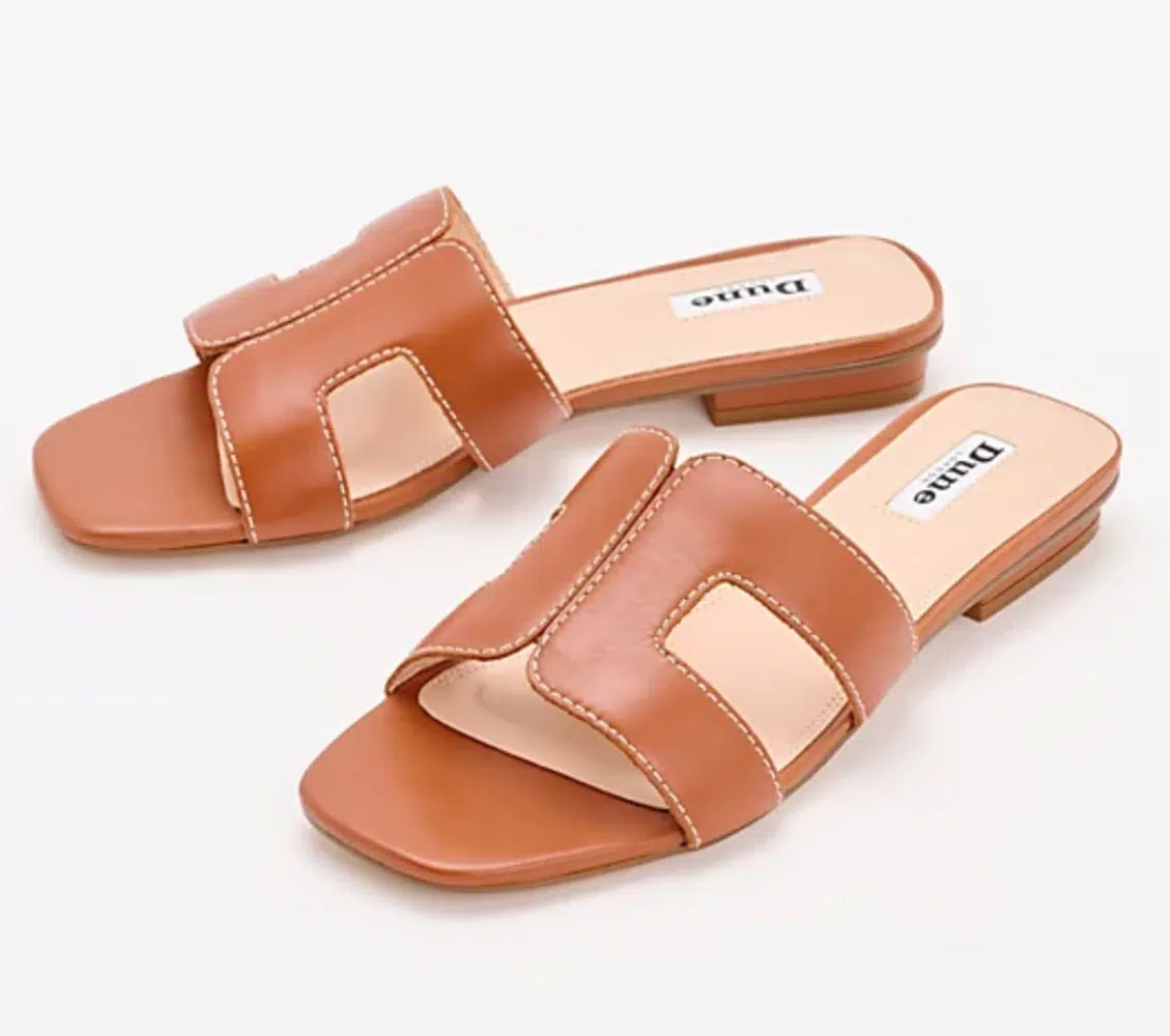 Hermes Sandals H Embossed Leather - Leather Sandals