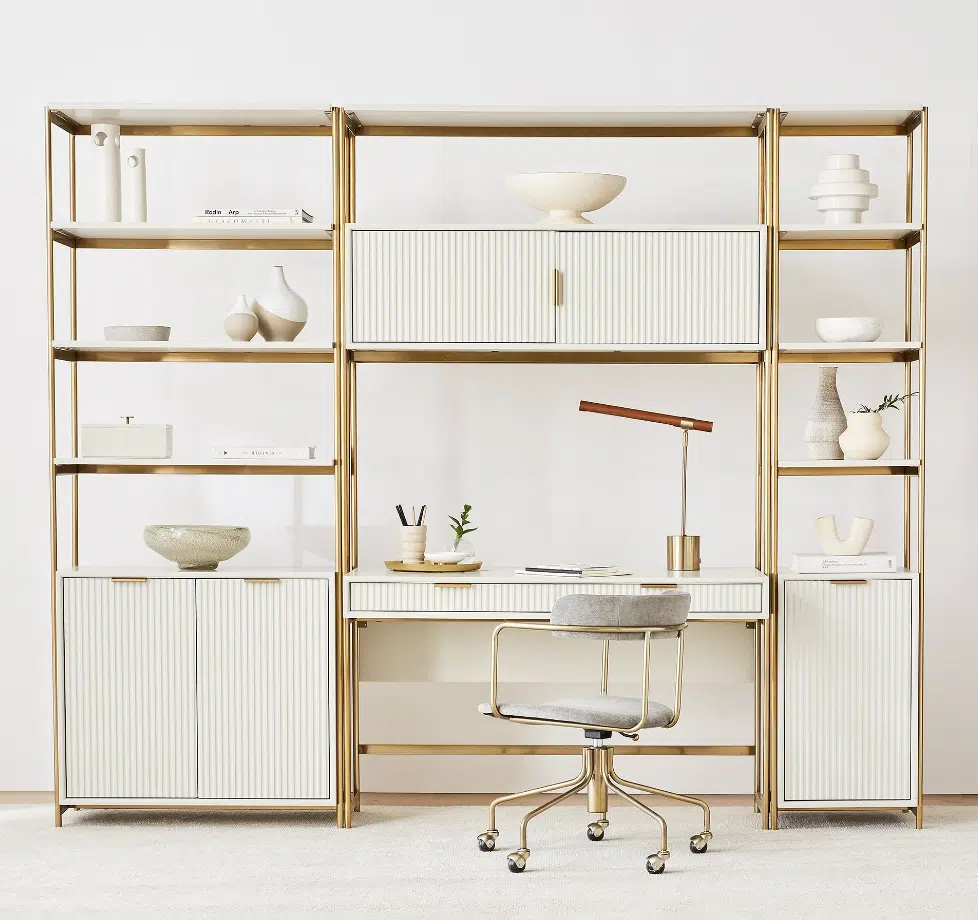 The best West Elm bookcases, by lifestyle blogger What The Fab