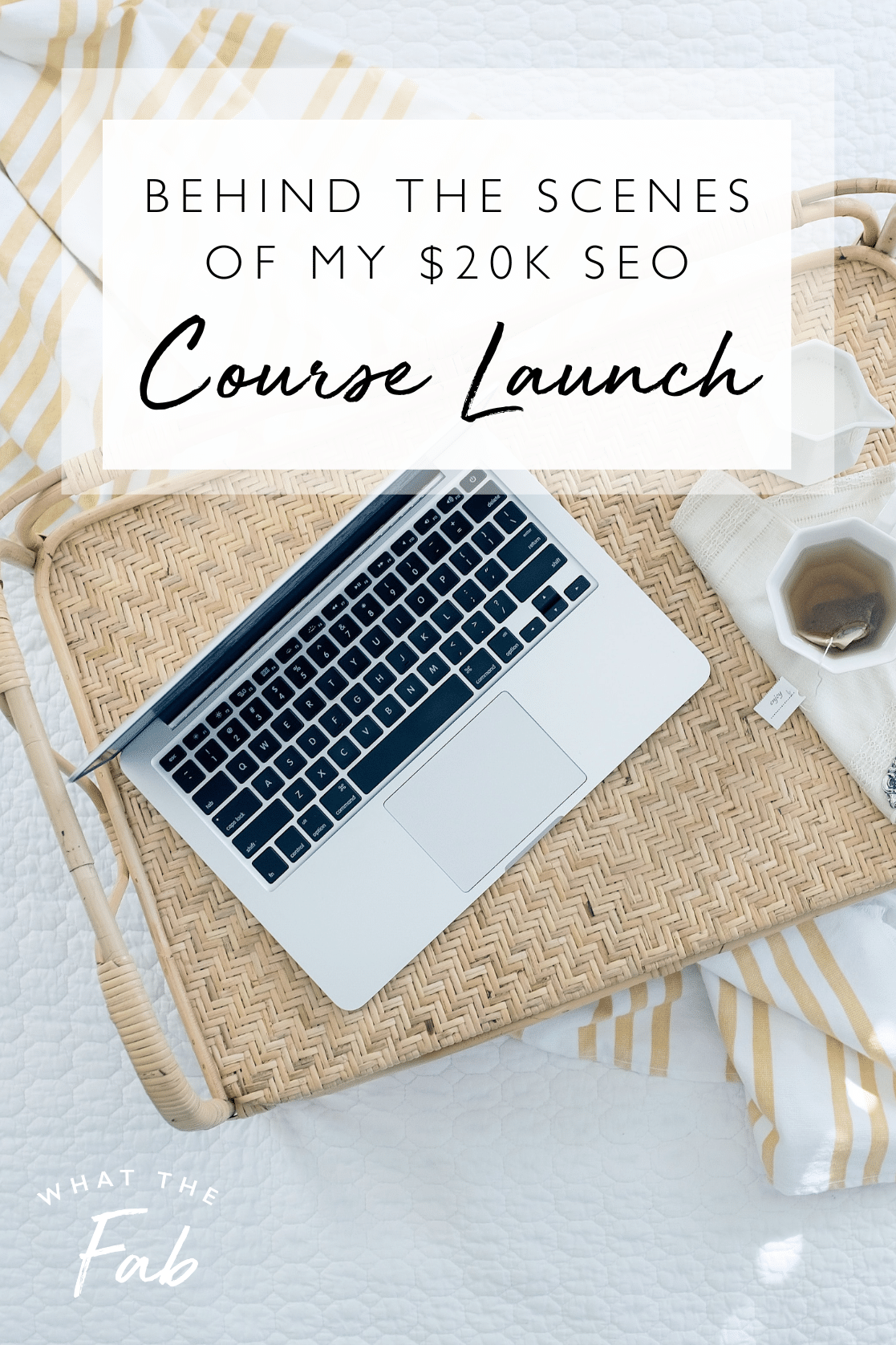 behind the scenes of my $20k seo course launch