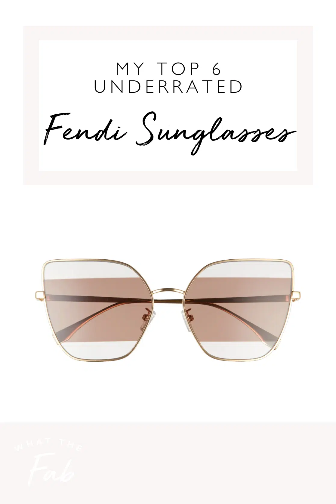 RARE Genuine FENDI EYELINE Gold Mirror Aviator Shield Sunglasses FF 0193/S  001K1 | eBay