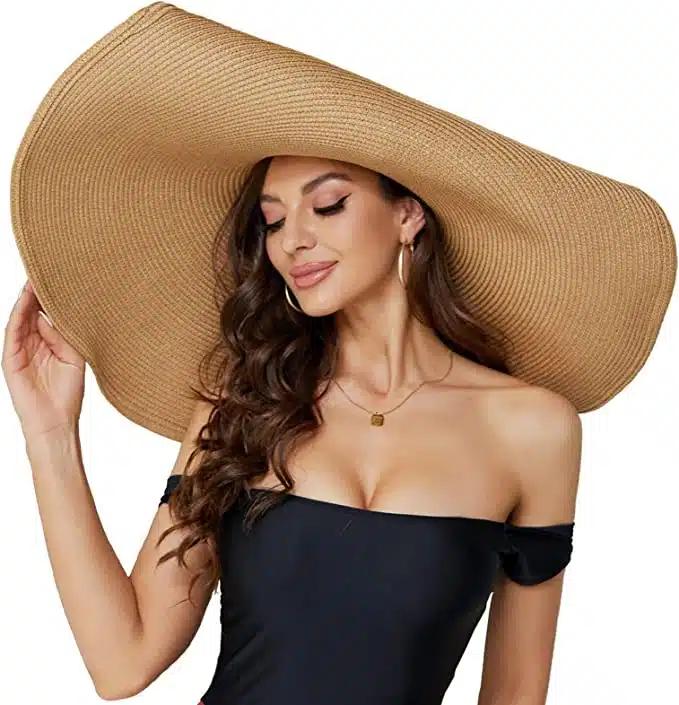 oversized beach straw hat resort wear