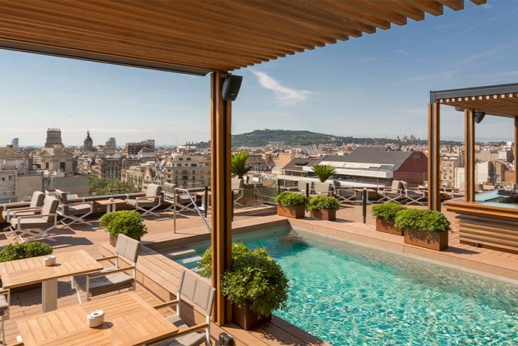 The best rooftop bars in Barcelona by travel blogger What The Fab