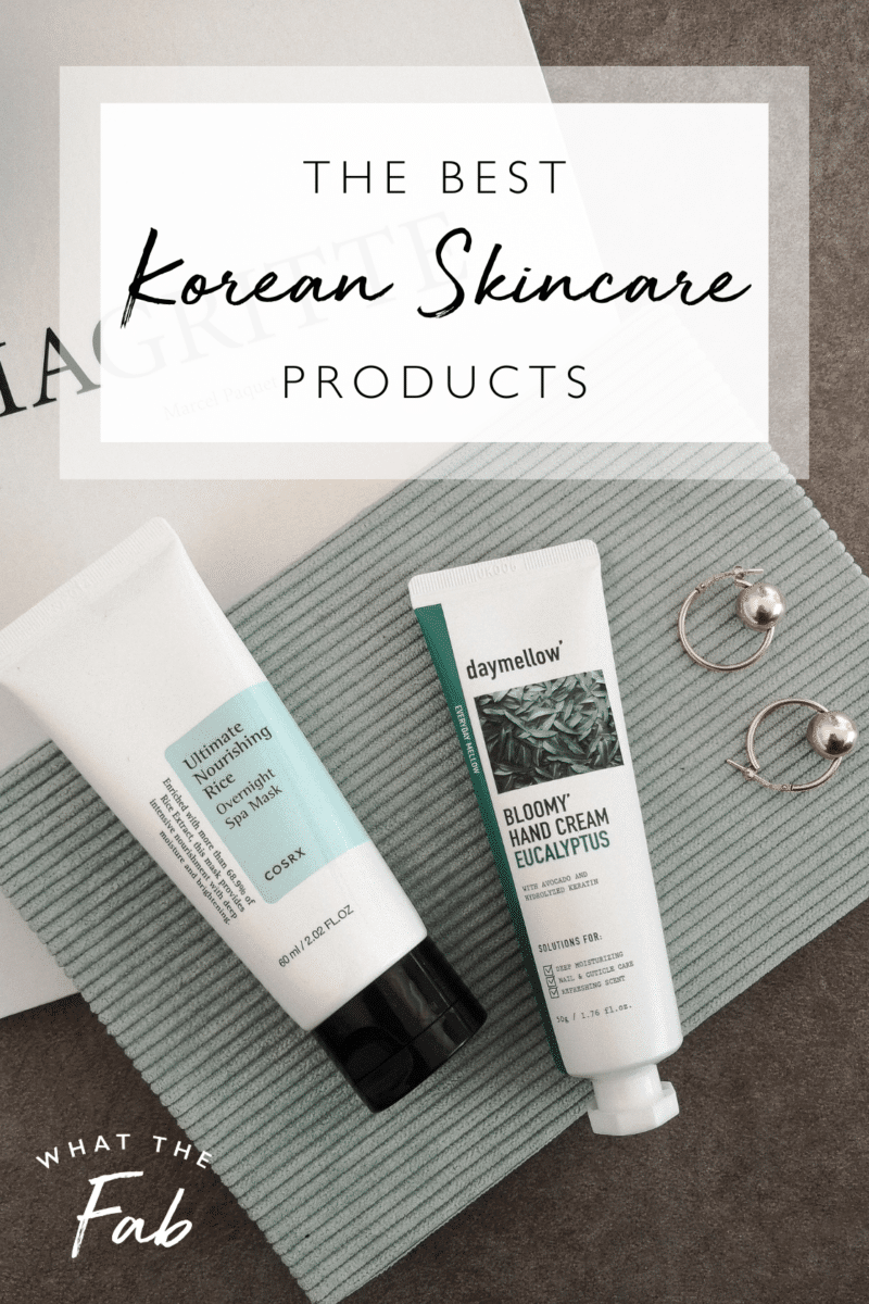 6 BEST Korean Skincare Products You'll Love