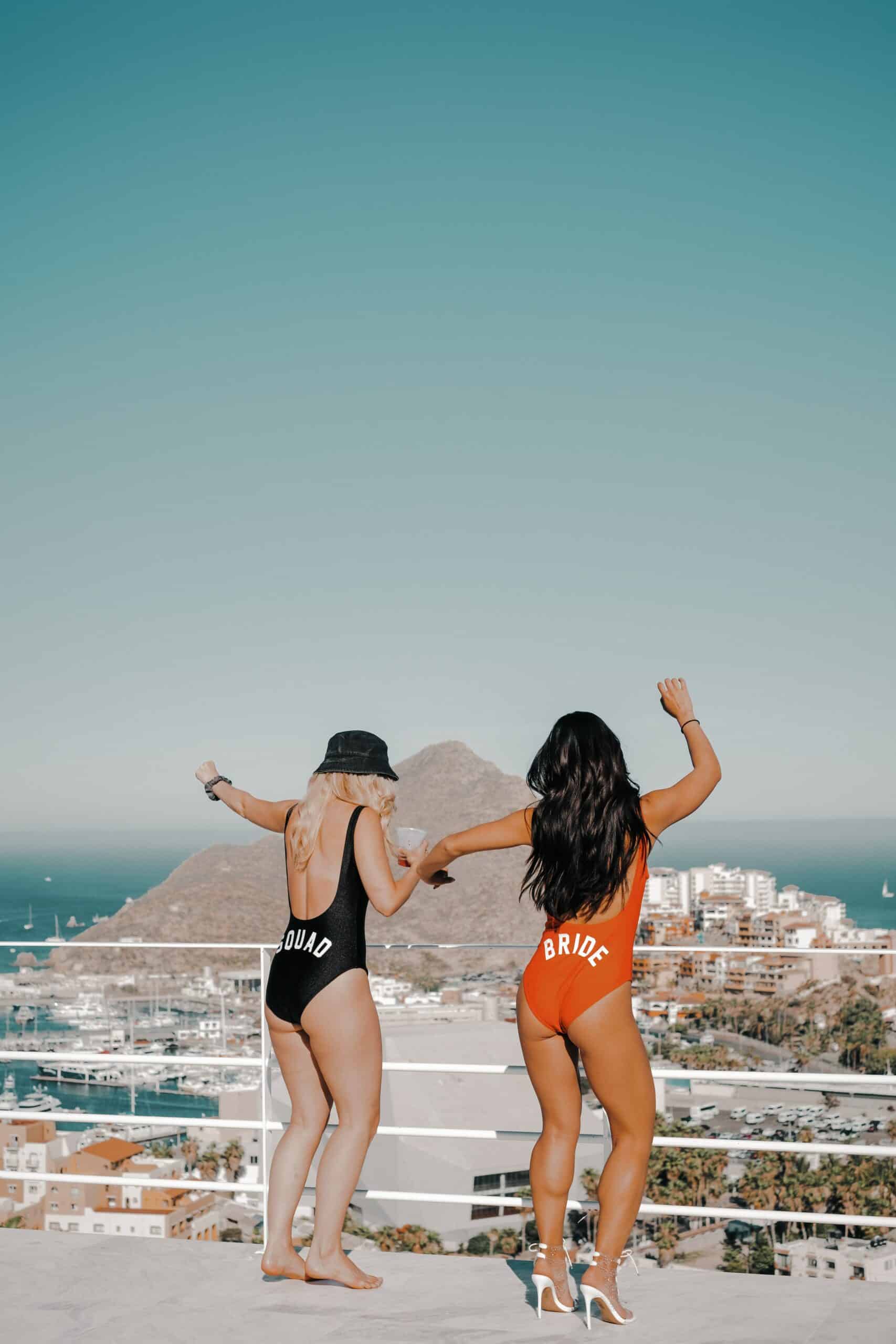 Cute bachelorette party Instagram captions, by wedding blogger What The Fab