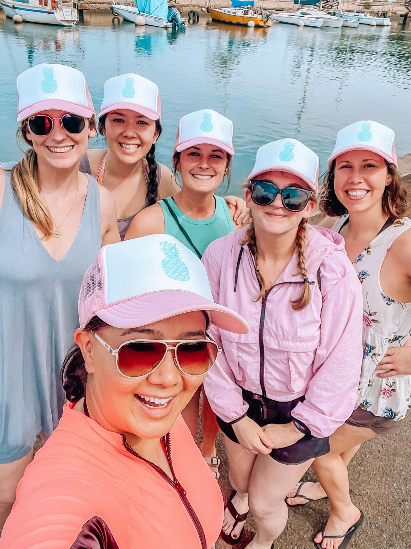 Cute bachelorette party Instagram captions, by wedding blogger What The Fab