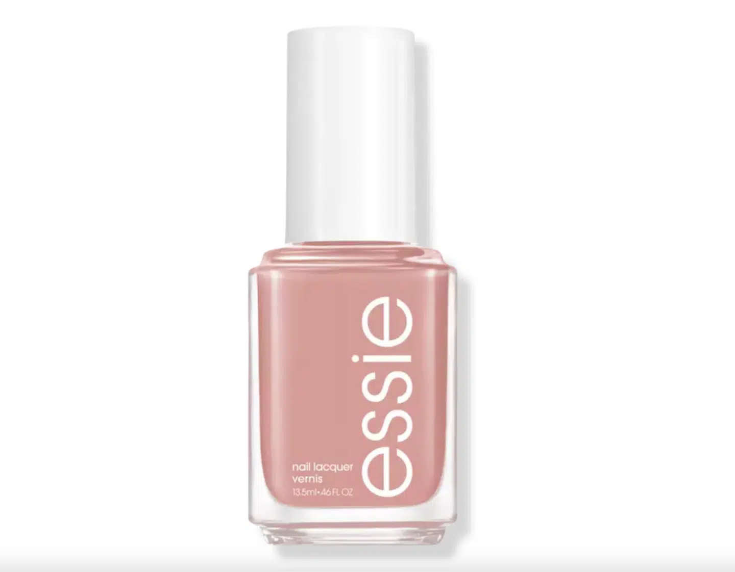Perfect nude pink nails, by beauty blogger What The Fab