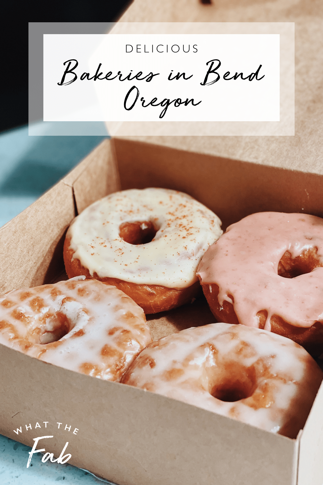 Delicious bakeries in Bend Oregon, by travel blogger What The Fab
