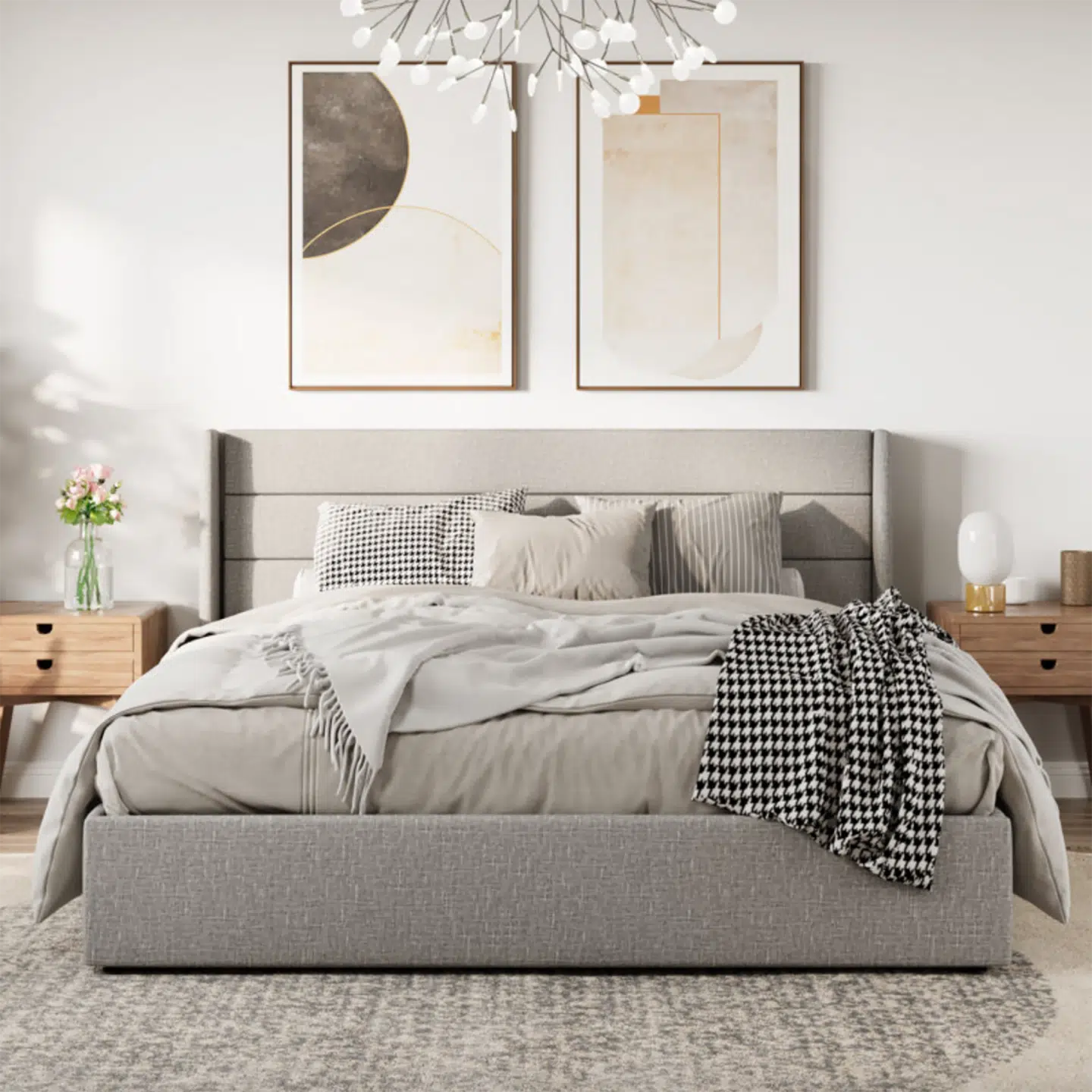 Top Cloud bed frame dupe picks, by home blogger What The Fab