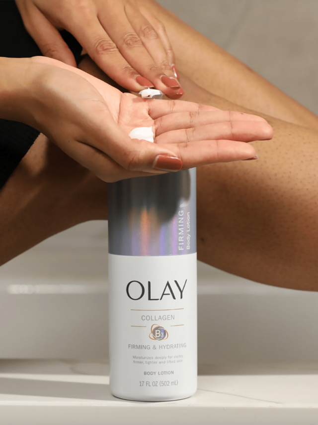 The best lotion for crepey skin on arms and legs, by beauty blogger What The Fab