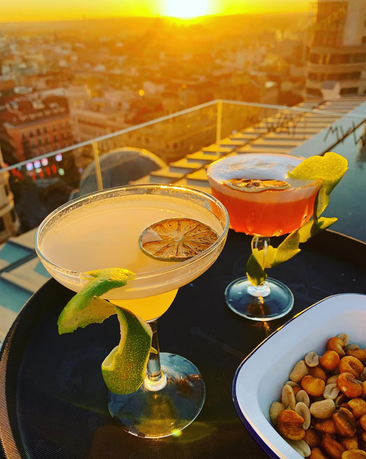 Can't-miss Madrid rooftop bars, by travel blogger What The Fab