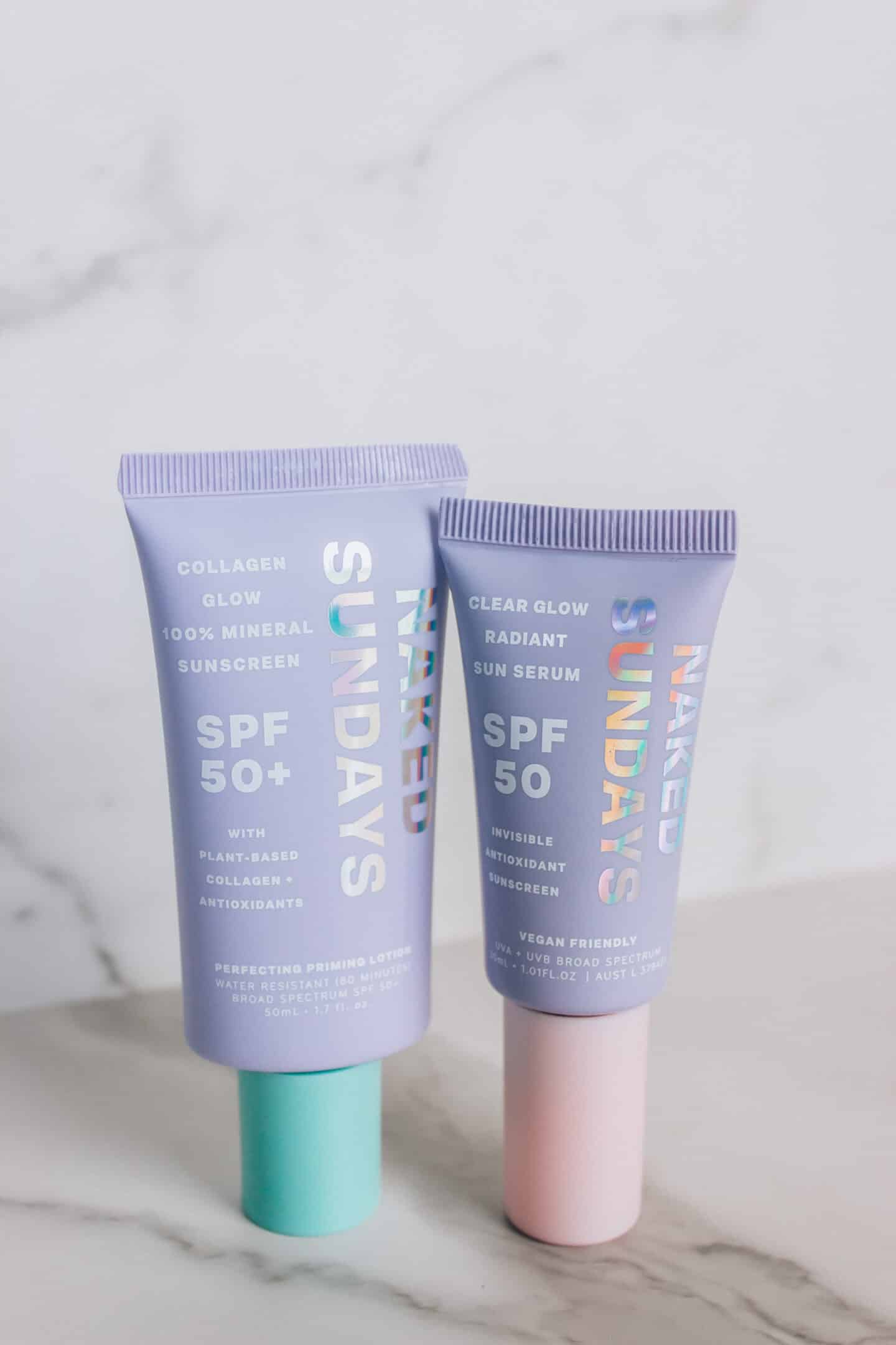 Naked Sundays sunscreen by beauty blogger What The Fab