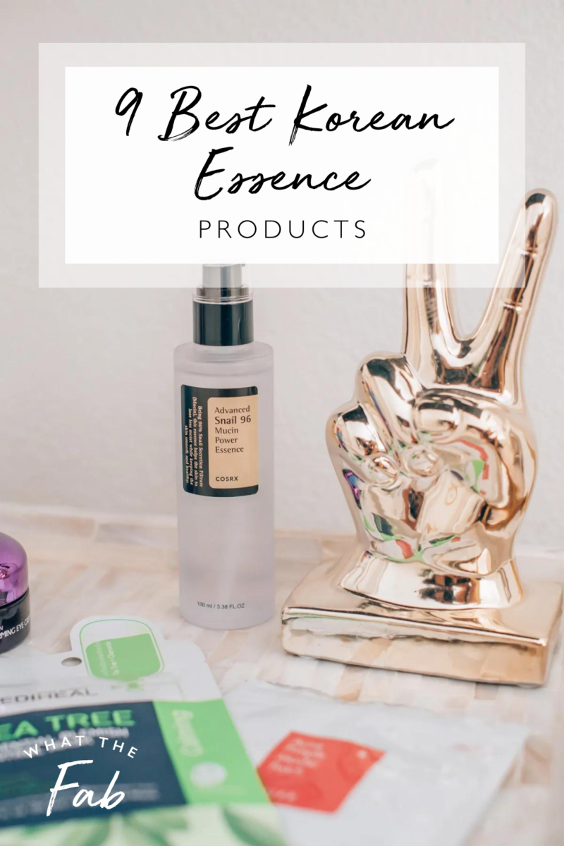 The best Korean essence, by blogger What The Fab