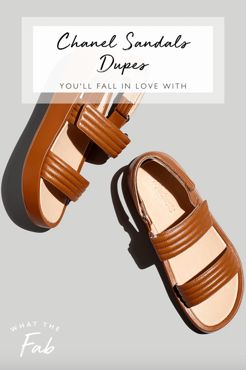 Chanel Sandals Dupe Picks: IDENTICAL Looks and Affordable