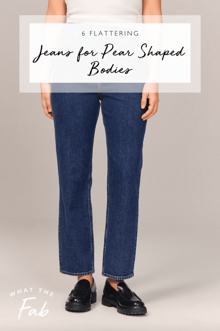 6 CRAZY Flattering Jeans for Pear Shaped Bodies