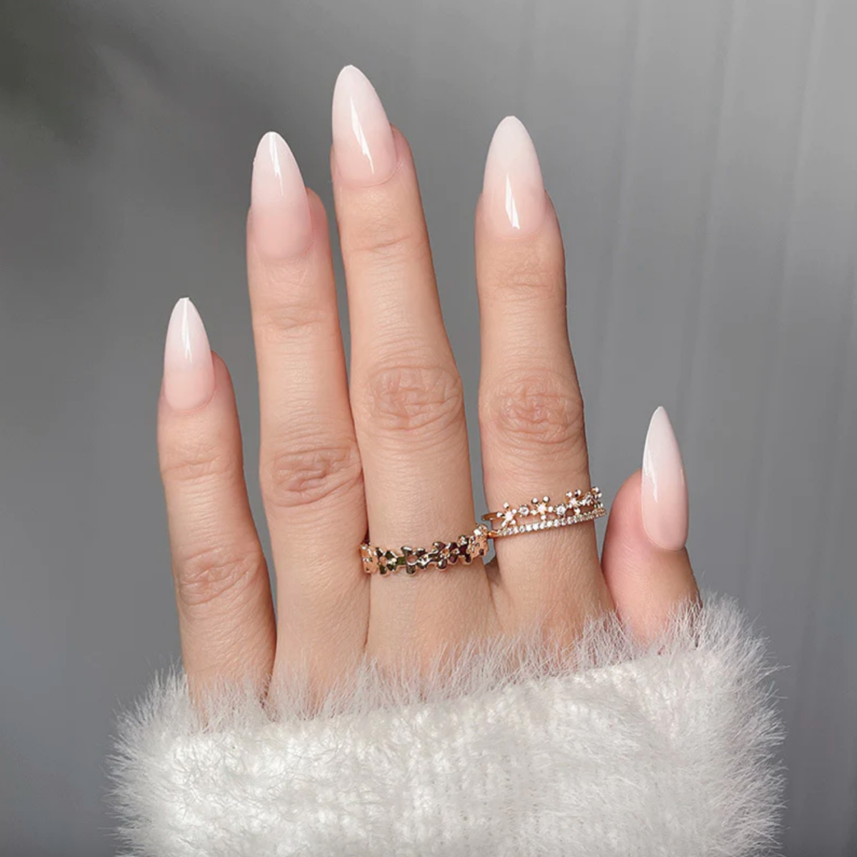 White nail designs, by beauty blogger What The Fab