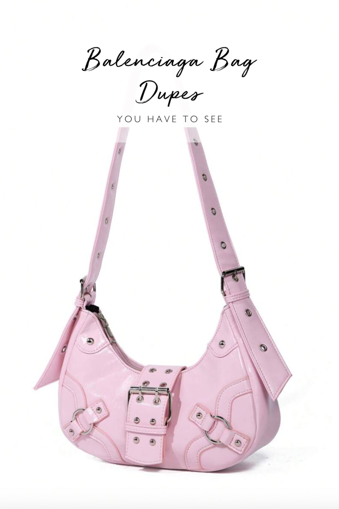 Top Balenciaga bag dupe picks, by fashion blogger What The Fab