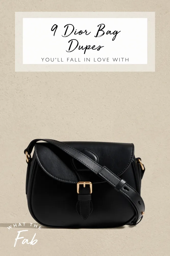 9 Affordable Dior Bag Dupes You'll Fall in LOVE With