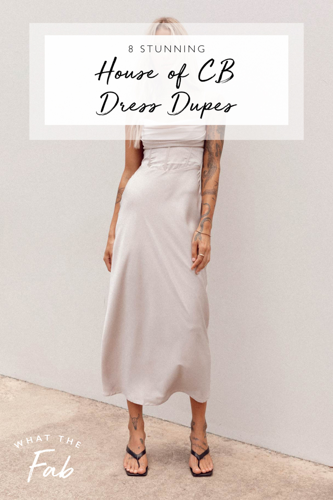 Gorgeous House of CB dress dupes, by fashion blogger What The Fab