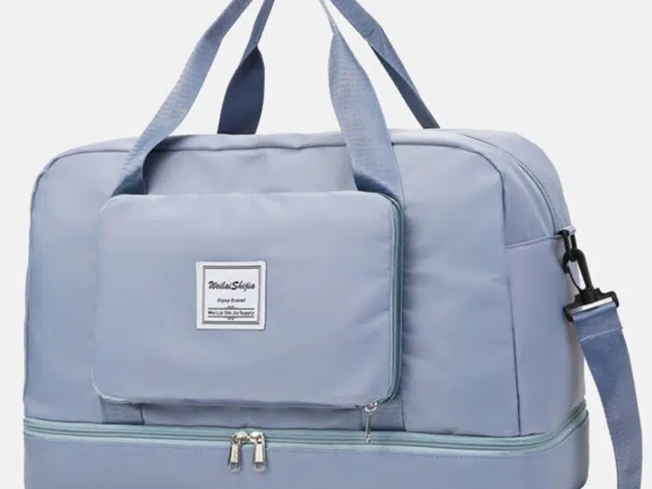 Beis Weekender Bag dupe picks, by fashion blogger What The Fab