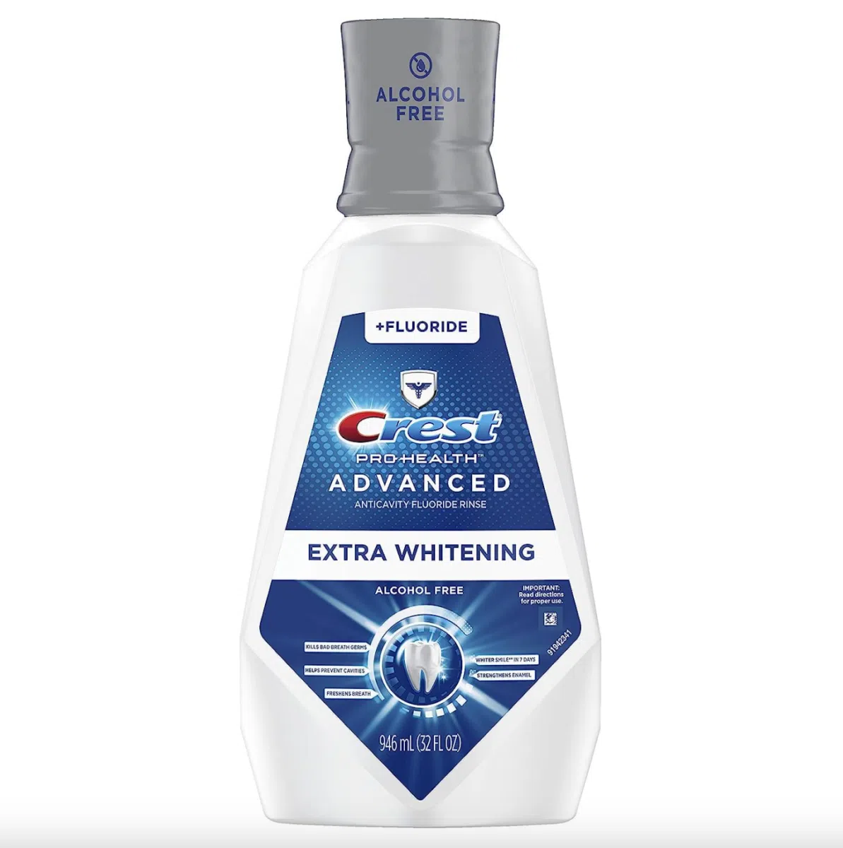 Best whitening mouthwash, by blogger What the Fab