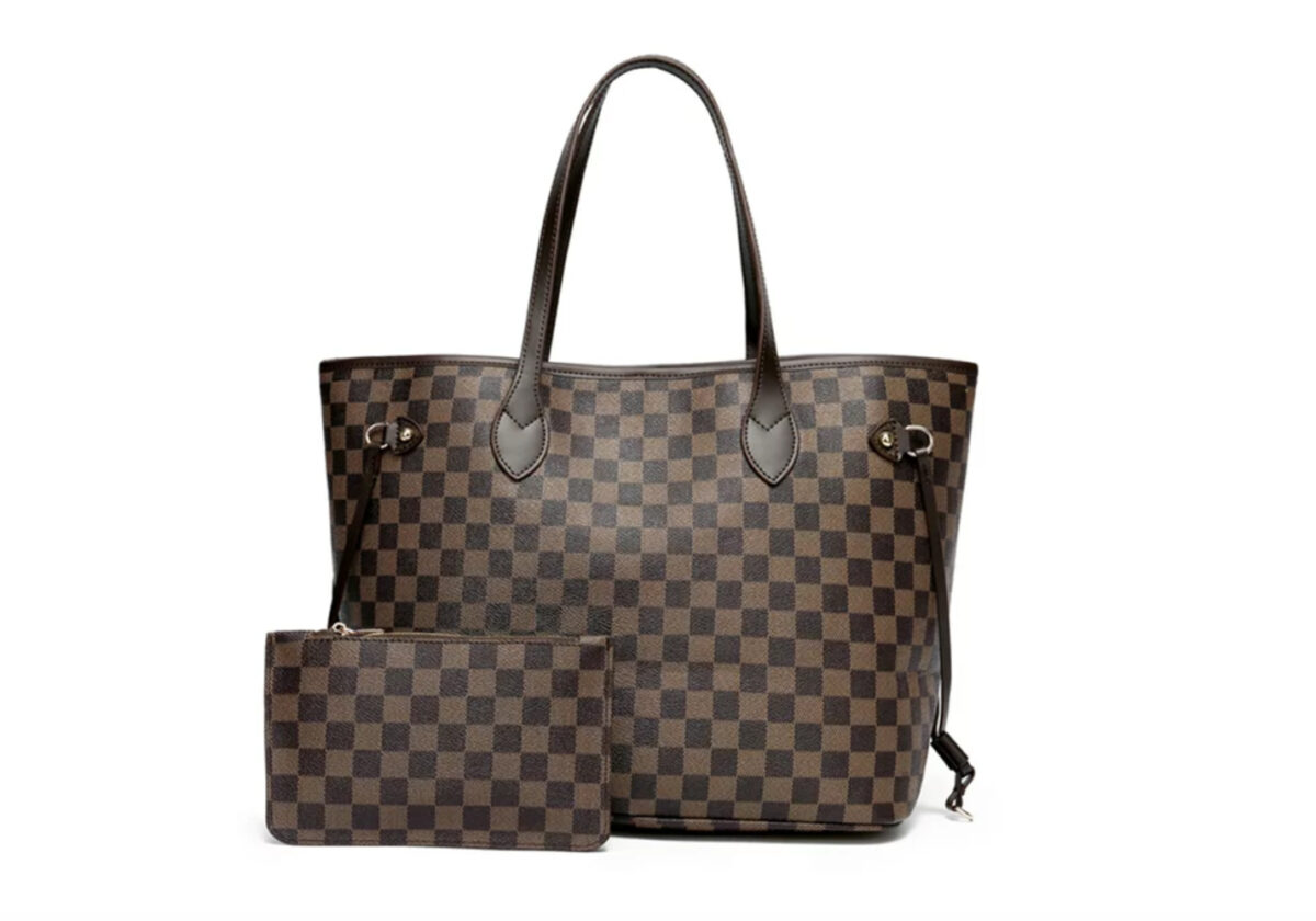 Best Louis Vuitton Neverfull dupes, by fashion blogger What The Fab