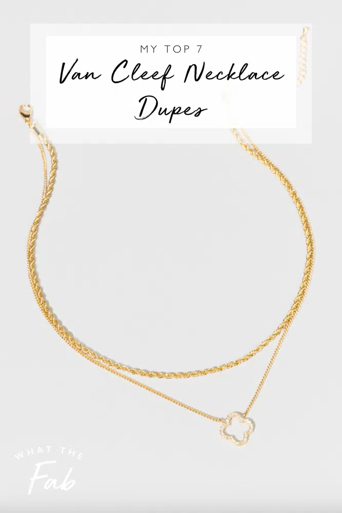Perfect' £15 Amazon dupe of £1,400 Van Cleef and Arpels necklace -  Liverpool Echo