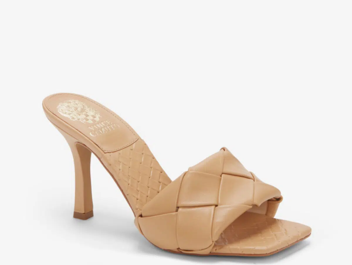 Top Bottega Veneta heels dupes, by fashion blogger What The Fab