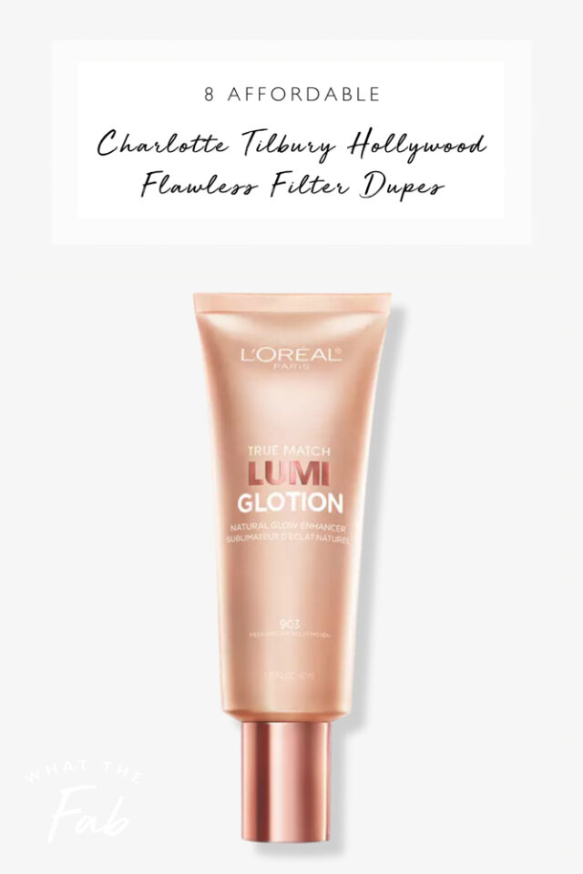 8 BEST Charlotte Tilbury Hollywood Flawless Filter Dupe Products