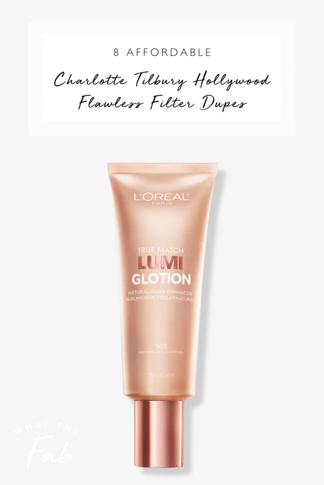 Charlotte Tilbury Hollywood Flawless Filter dupe products, by beauty blogger What The Fab