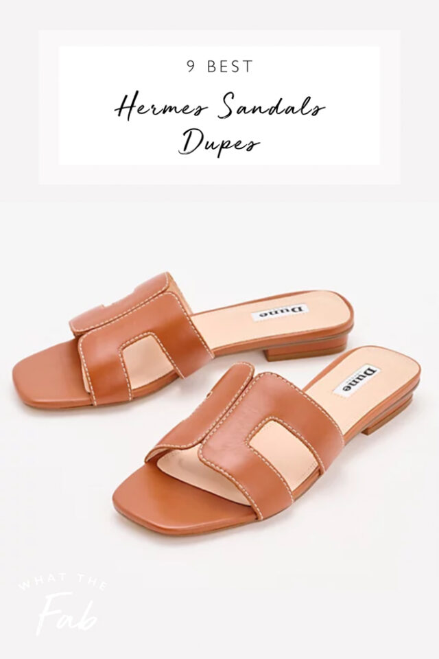 The CUTEST Hermes Sandals Dupes That Won't Break The Bank