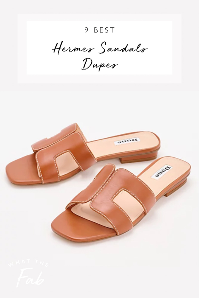15 Hermes Sandals Dupe - Starting at Just $18 (2023) – topsfordays