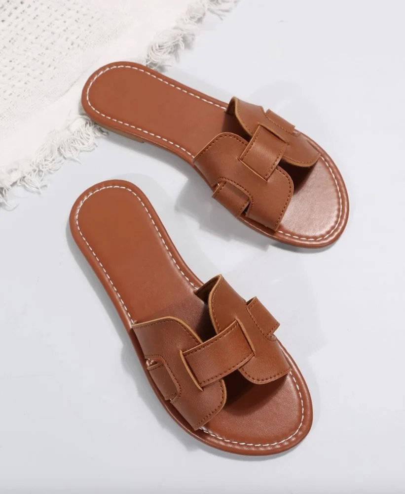 Hermes Sandals H Embossed Leather - Leather Sandals