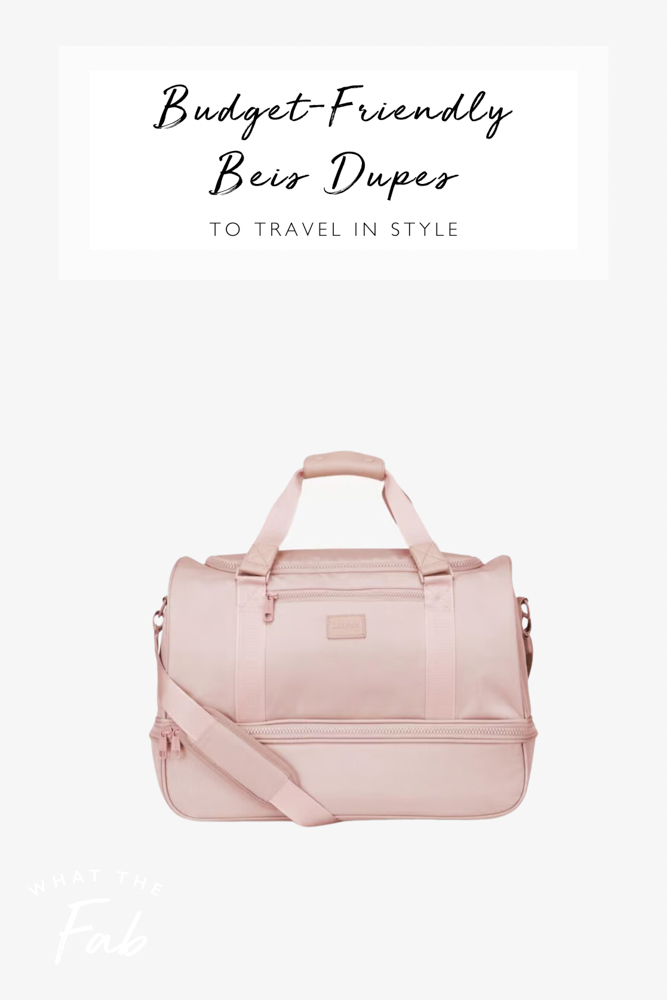 Top Beis dupes, by travel blogger What The Fab
