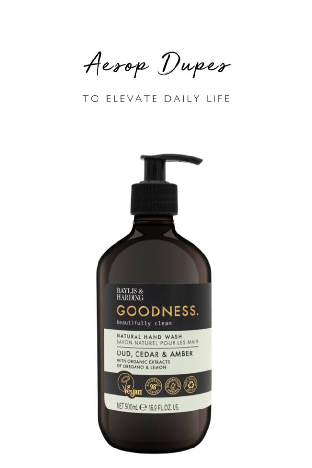 7 Aesop Dupes INSTANTLY Elevate Daily Life from Blah to Brilliant