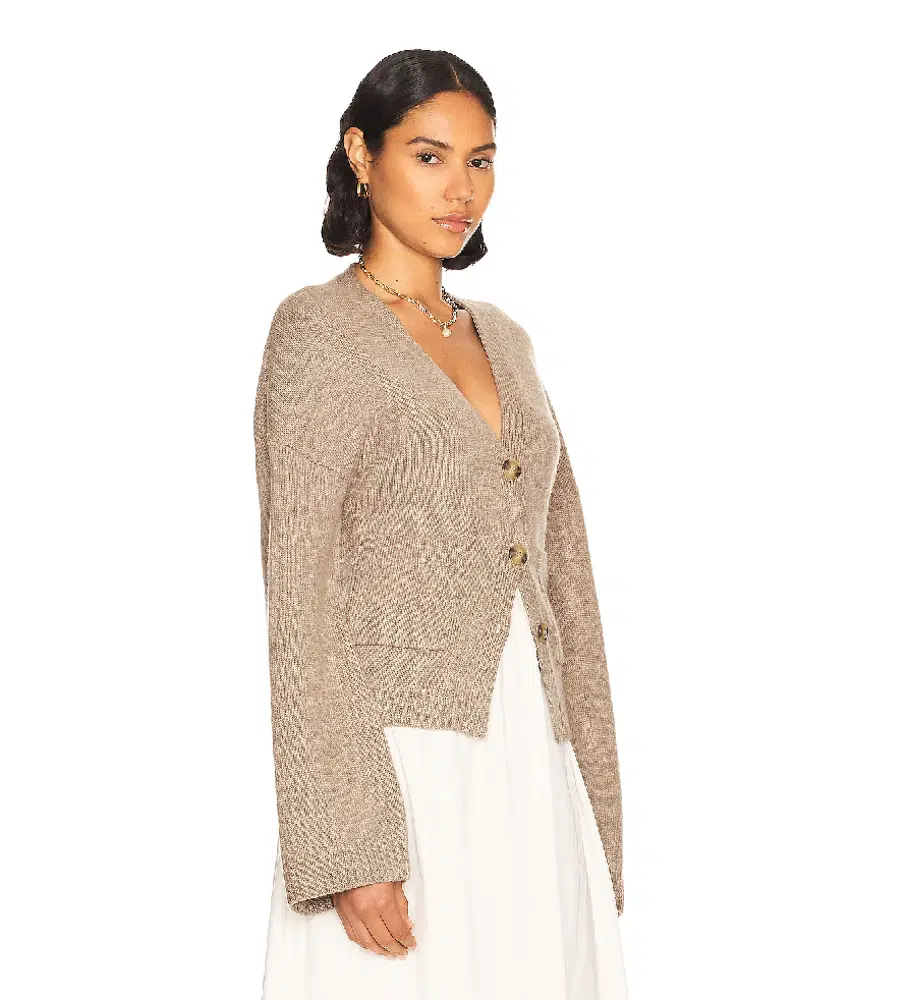 Khaite cardigan dupe picks, by fashion blogger What The Fab