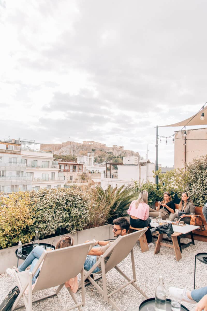 The best rooftop bars in Athens, by travel blogger What The Fab