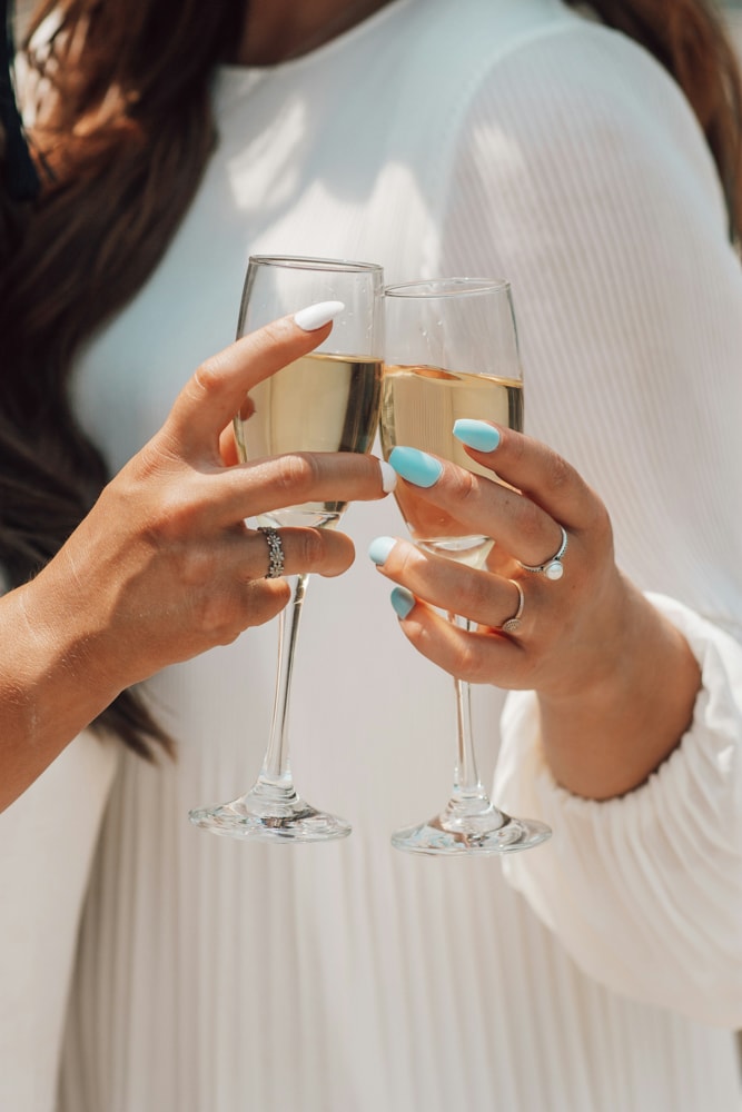 Best bridal shower Instagram captions, by lifestyle blogger What The Fab