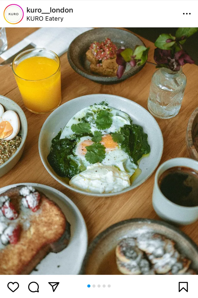 Best Notting Hill brunch spots, by travel blogger What The Fab
