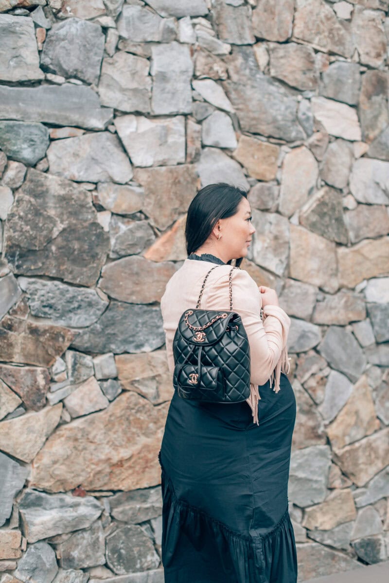 Chanel Backpack Dupe from JuliaBags What The Fab