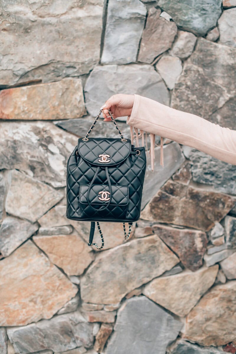 Chanel Backpack Dupe from JuliaBags What The Fab