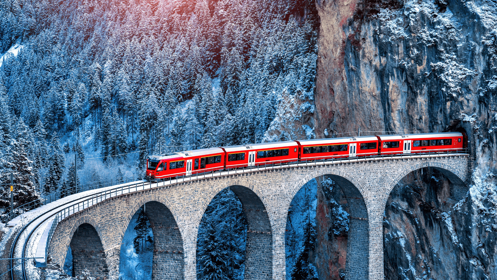 Scenic rail tours around the world