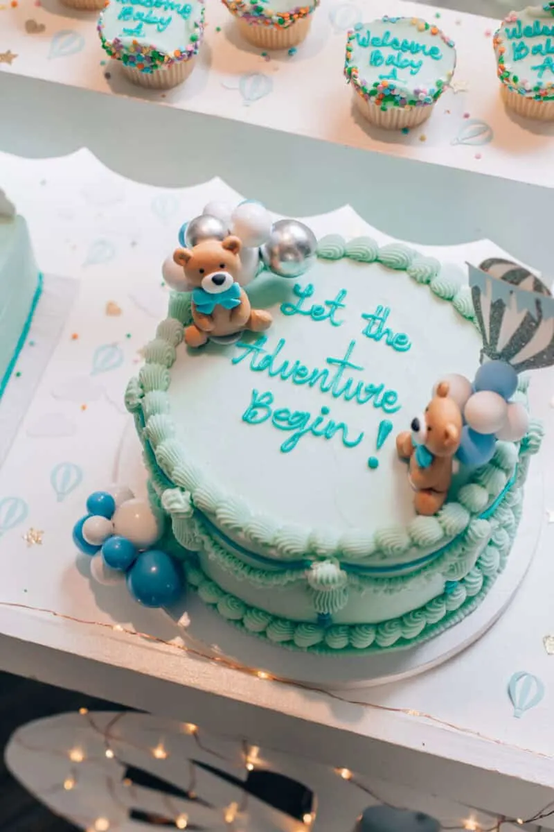 Travel-themed baby shower, by lifestyle blogger What The Fab