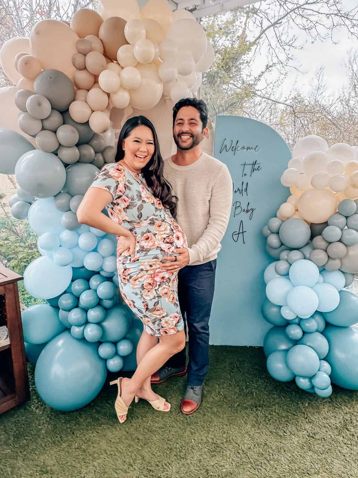 Our Travel-Themed Baby Shower: Welcome to the World, Baby A!