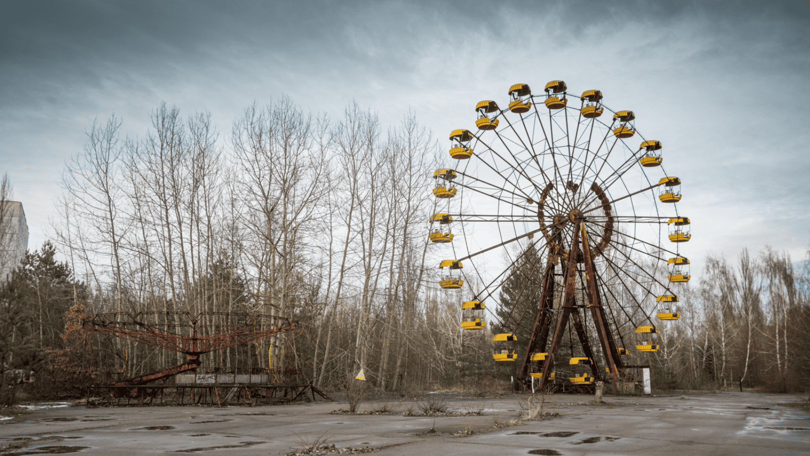 Eerie abandoned places